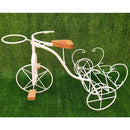 Bicicleta Decorativa de Ferro Rústica Branca | Jardim