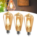 Kit 3 Lâmpadas Filamento LED Retrô Vintage