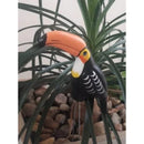 Tucano de Decoração para Jardim | Enfeite em Resina