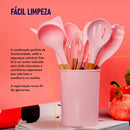 Kit Utensílios de Cozinha em Silicone | Completo