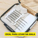 Kit 3 Cabides Multiuso para Calças e Roupas