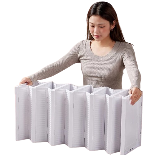 Caixa de Sapato Dobrável Transparente | Armazenamento