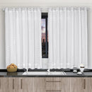 Cortina de Voil para Cozinha com Forro | Elegância