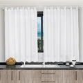 Cortina de Voil para Cozinha com Forro | Elegância