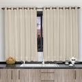 Cortina de Voil para Cozinha com Forro | Elegância