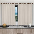 Cortina de Voil para Cozinha com Forro | Elegância