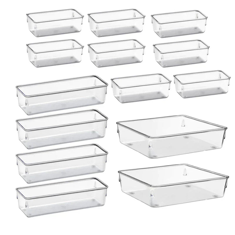 Kit 25 Organizadores Multiuso Modulares
