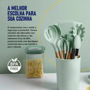 Kit Utensílios de Cozinha em Silicone | Completo