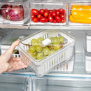 Kit 4 Organizadores 2,2L para Geladeira em Acrílico