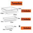 Kit 25 Organizadores Multiuso Modulares