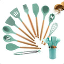 Kit Utensílios de Cozinha em Silicone | Completo